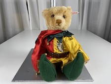 Steiff Animal 670626 Till Owl Mirror 28cm. Excellent Condition