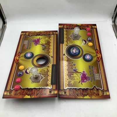 x2 Reel Amusements Arcade Fish Table Game Control Panel w/Joystick and Buttons