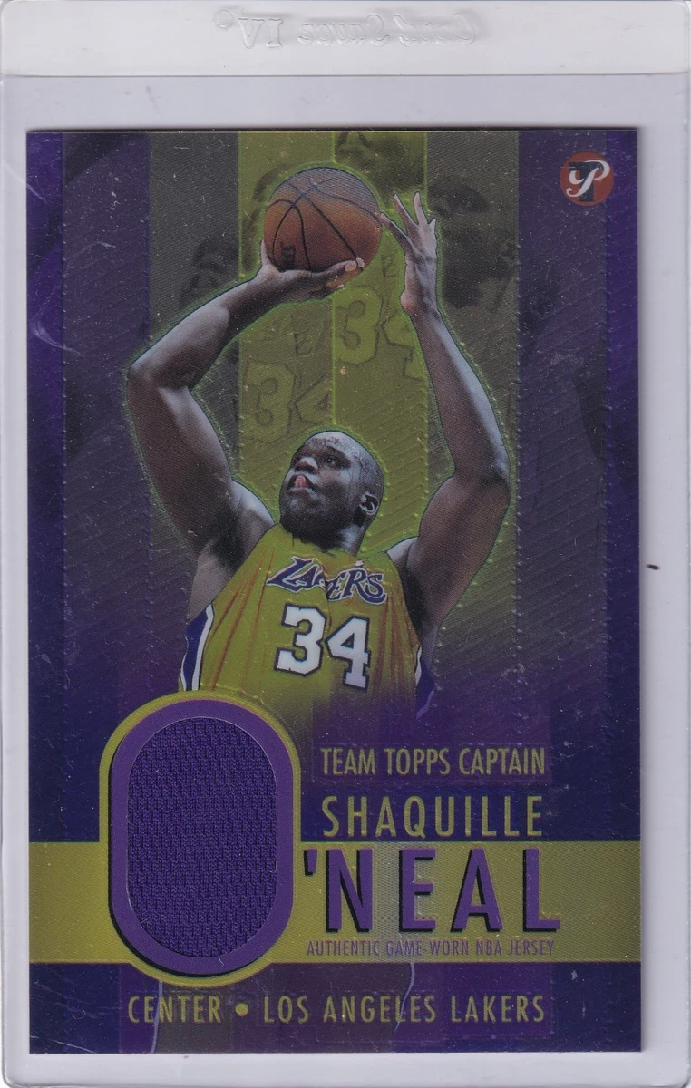 Shaquille O'Neal Basketball Trading Cards Sports Memorabilia for