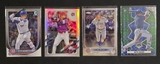 SEIYA SUZUKI 2021 Rare Topps NPB Nippon Refractor• Base RC• Prizm RC•4 Card•Cubs