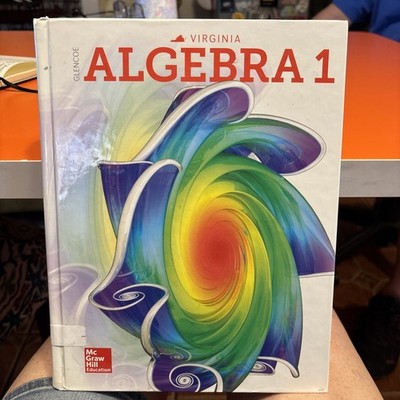 Algebra 1 Glencoe Hardcover Textbook In Great Condition.    ISBN: 9780076841547.