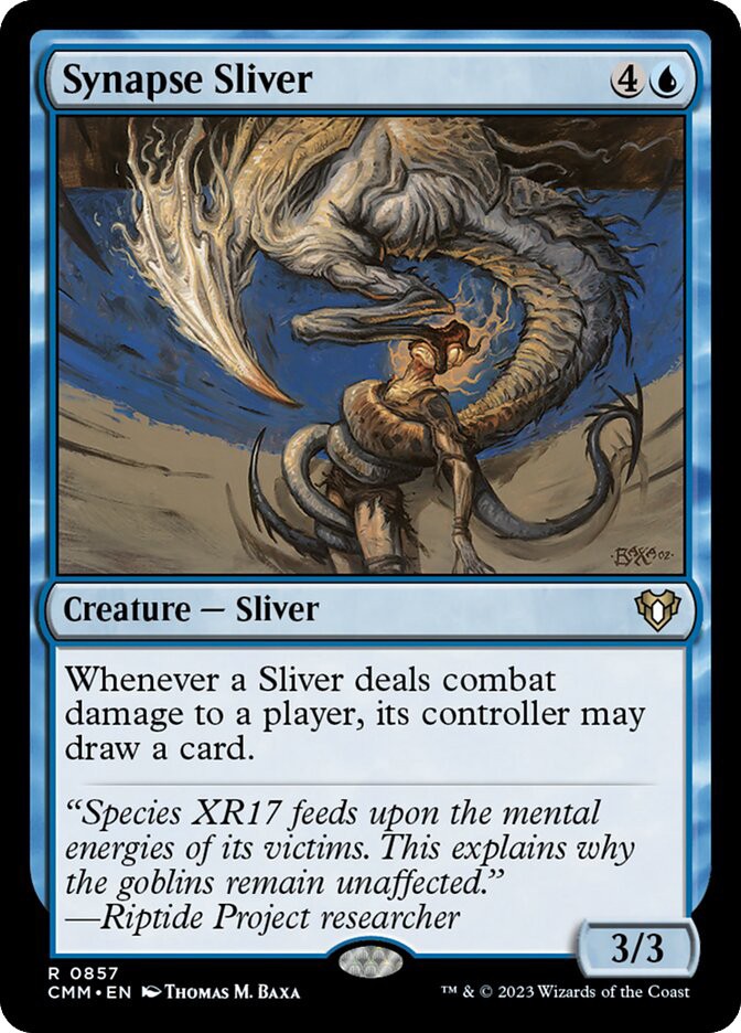 MTG Synapse Sliver  - Commander Masters #857