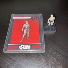 WOTC Star Wars Miniatures A E Rebel Leader 19/60 with Card