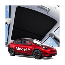 Wigoo Tesla Model Y Sunshade Roof Never Sag, Nano Ice-Crystal Coatings 3-Ge...