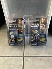 Star Wars The Clone Wars General Grievous CW10 & Obi Won Kenobi CW40 Hasbro 2010