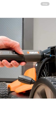 Worx WX240L Cordless Screwdriver 4V 3-Speed 12 Bits LED Lights Carry Case NEW - Picture 3 of 13