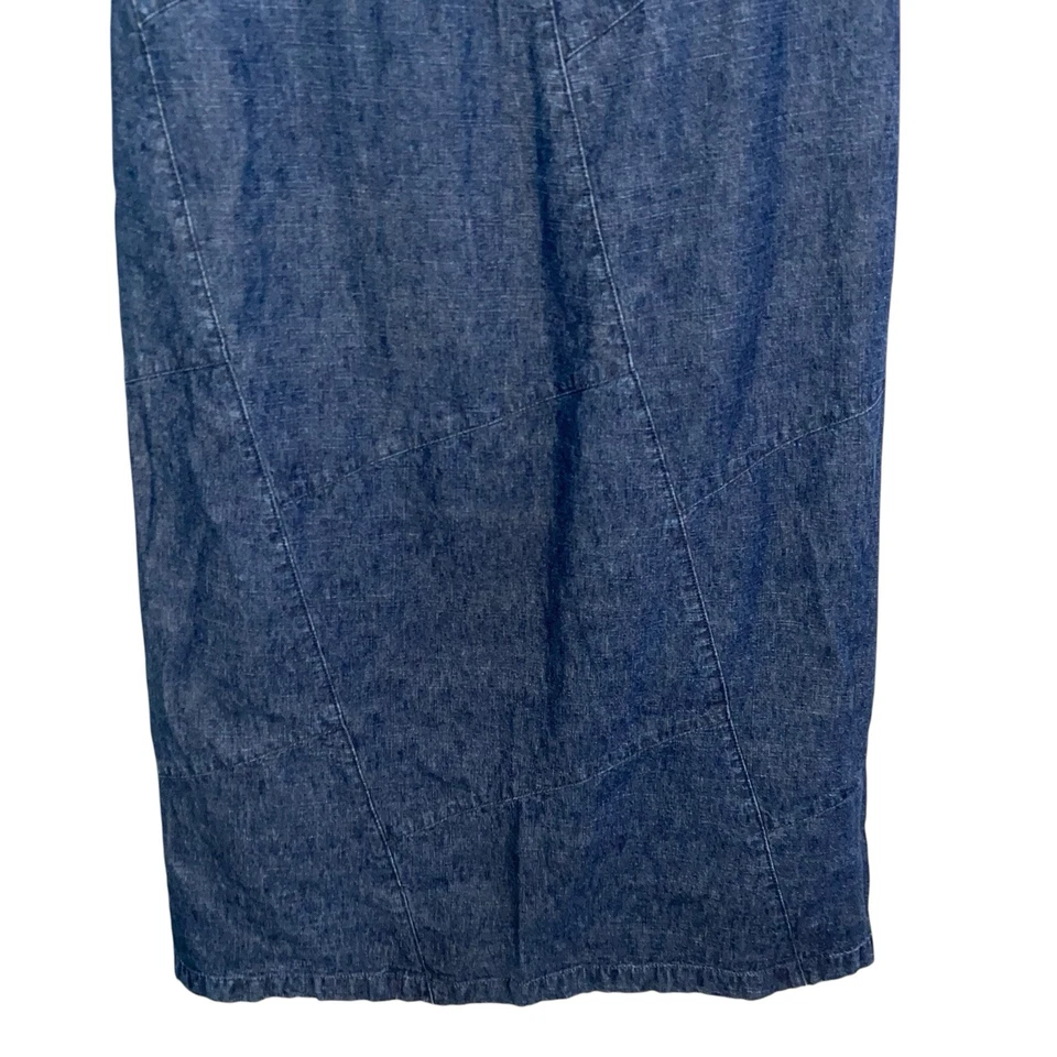 Falda Cabelas Mujer Talla 8 Denim Patchwork Larga Cottagecore Años 90 Y2K De Colección Foto 4 de 4