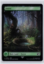Forest (0306) Final Fantasy Foil MTG NM Magic Land Card MINT PACK FRESH!!