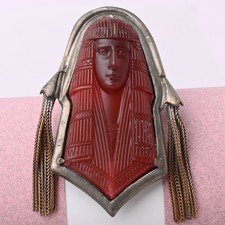 Vtg 1930s Art Deco Egyptian Revival 2.75