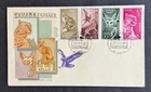 AtoZ. Spanish Sahara 1960 FDC Wild Cats Fox Eagle
