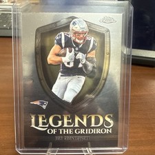 2025 Topps Chrome Football Rob Gronkowski Legends of the Gridiron LOG-29 NFL