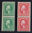 CKStamps: US Stamps Collection Scott#410 411 1c 2c Mint NH OG