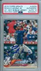 Ronald Acuna Jr 2018 Topps Update RC "FULL NAME" PSA DNA Authentic Auto 10