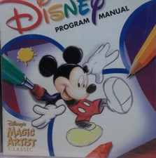 CD ROM Disney Program Manual - Disney's Magic Artist Classic 37