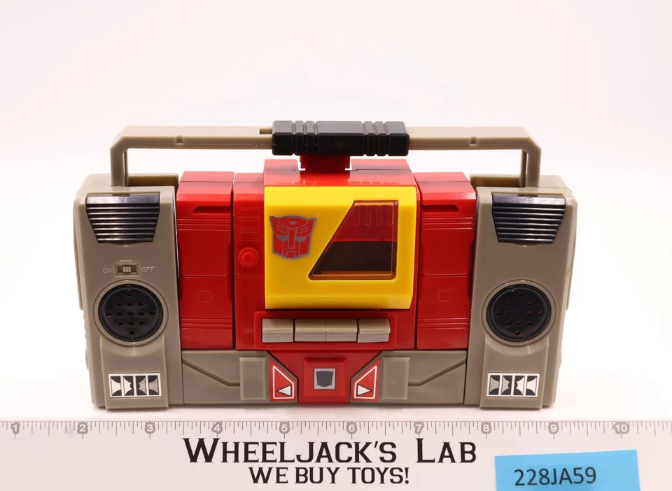 Blaster & Steeljaw 100% Completo Takara Reedición 21 G1 Transformers 2006 ABIERTO Foto 4 de 4