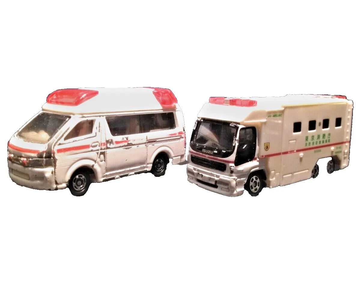 Tomica Toyota ambulancias Diecast y de juguete