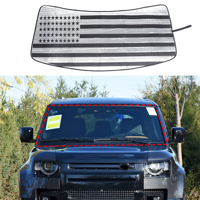Car Sun Shade Windshield Window Sunshade Cover Für Land Rover Defender 20-23