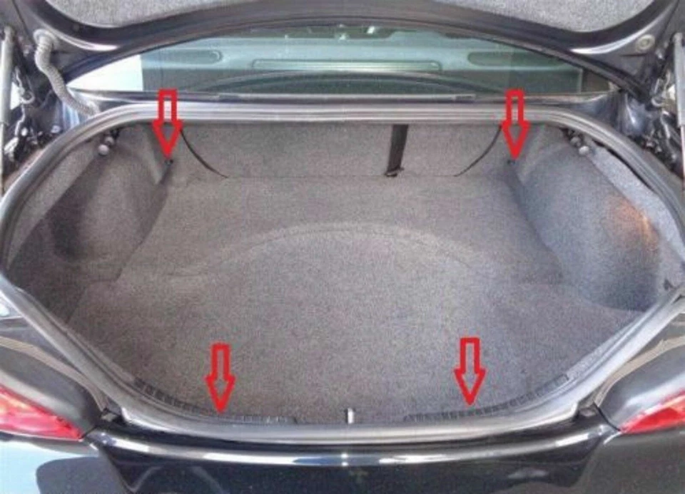 Red de carga de malla organizadora estilo piso maletero trasero para JAGUAR X-TYPE 2001-2008 Foto 2 de 4