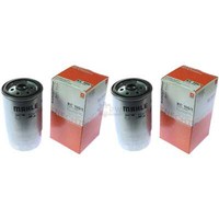 2X Mahle / Knecht KC 195/1 Kraftstofffilter Filter Fuel