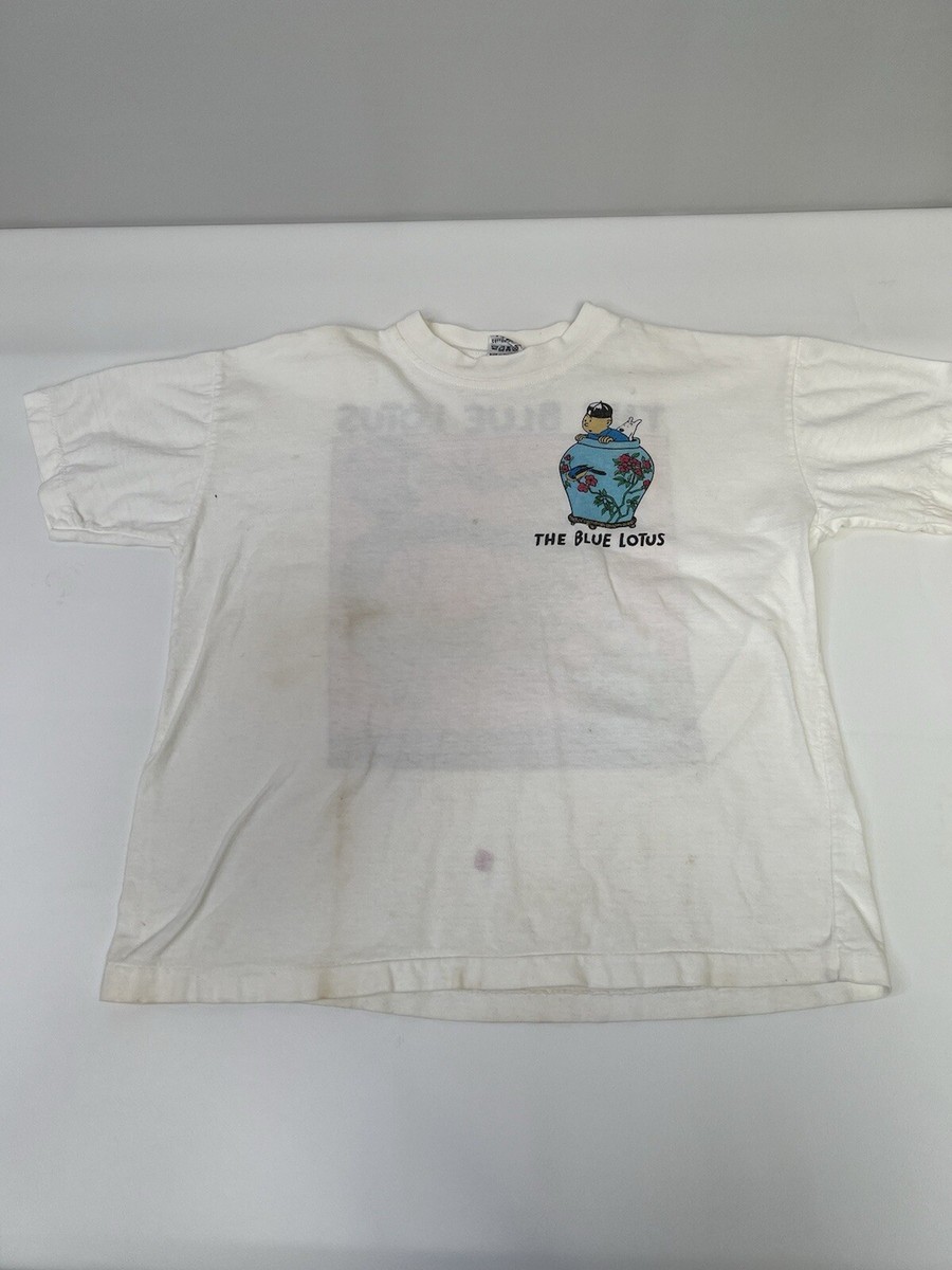 Vintage 1990's The Adventures Of TinTin Youth T Shirt Size To 8X