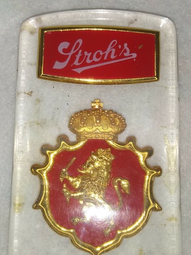 Vintage Beer Tap Handle - Stroh's - Picture 3 of 7