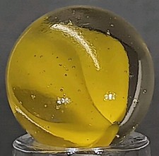 Small Vintage Marble King Cat's Eye Marble .55 Inches Near-Mint Condition