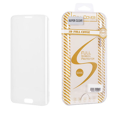 Schutzfolie Glas Protector FULL FACE Für Samsung Galaxy S6 Edge + G928 KLAR