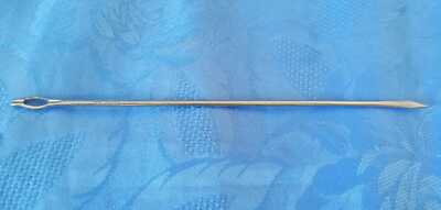 KÜCHENNADEL EDELSTAHL GERADE CM.18 PADERNO LACING NEEDLE 