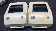 Lot of 2 Zebra TLP 2844 Thermal Label Printers