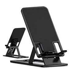 Cell Stand Foldable and Portability Travel Holder Adjustable Angle Compatible...