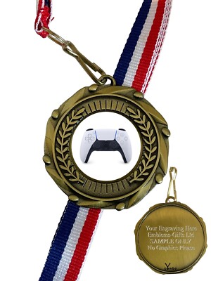 Gaming 45mm Combo Medaille & Band Gravur gratis