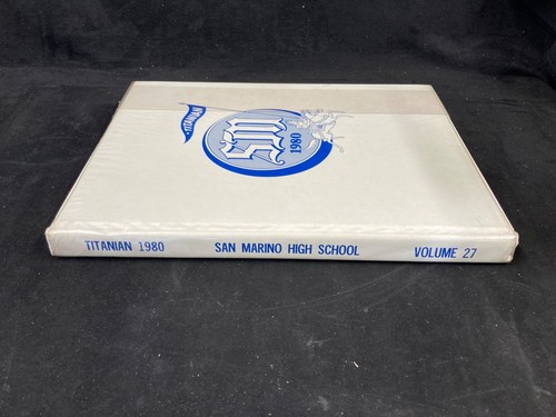 1980 SAN MARINO HIGH SCHOOL YEARBOOK, TITANIAN, SAN MARINO, CALIFORNIA #2 - Picture 2 of 11