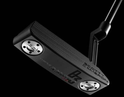 NEW Scotty Cameron B3 TRIPLE BLACK DESIGN LTD (Newport 2, Santa Fe