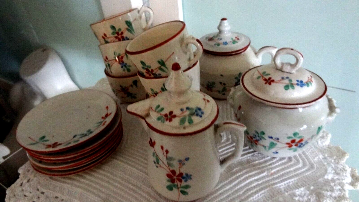 ANCIENNE DINETTE DE Poupee- Service A Cafe EUR 15,00 - FR