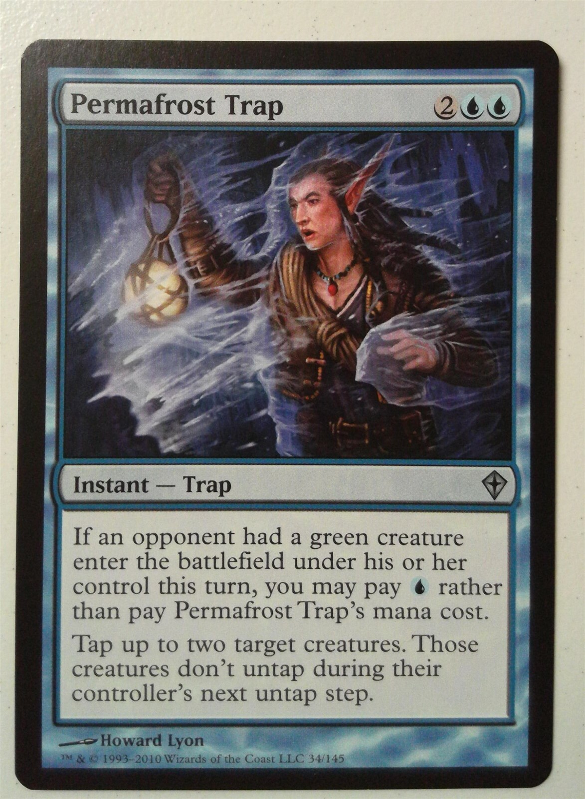 Permafrost Trap *Uncommon* Magic MtG x1 Worldwake SP
