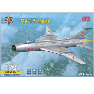 Su-17 early modelling kit Modelsvit 72017 Plastic model aicraft kit Scale 1:72