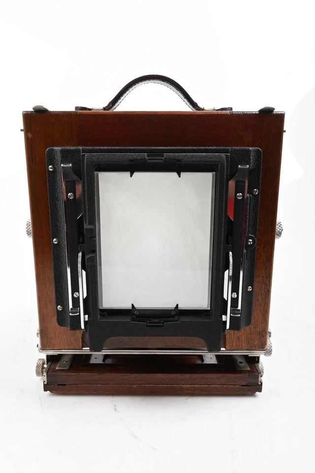 Cámara de visión plegable Deardorff 5x7 con parte trasera 4x5 *Leer #152 Foto 3 de 4