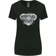 Koala Bear Head Womens Wider Cut T-Shirt