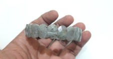 Natural Labradorite Flat 15mm Stretch 100 Genuine Natural Labradorite Bracelet