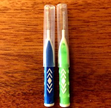 PLAYER PIANO BAR CLEANING BRUSH SET OF 2 For Improved Function of Piano Rolls