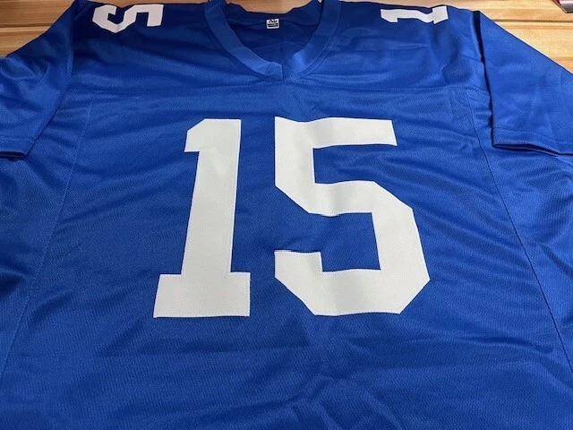 Golden Tate II #15 Custom Sewn Autographed New York Giants Jersey JSA - Image 4 of 4