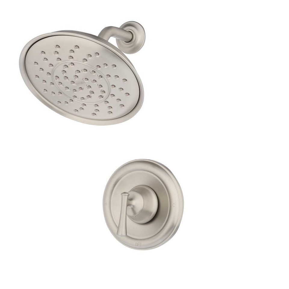 MOEN Ashville SingleHandle 1Spray 1.75 GPM Shower Faucet w/Valve in