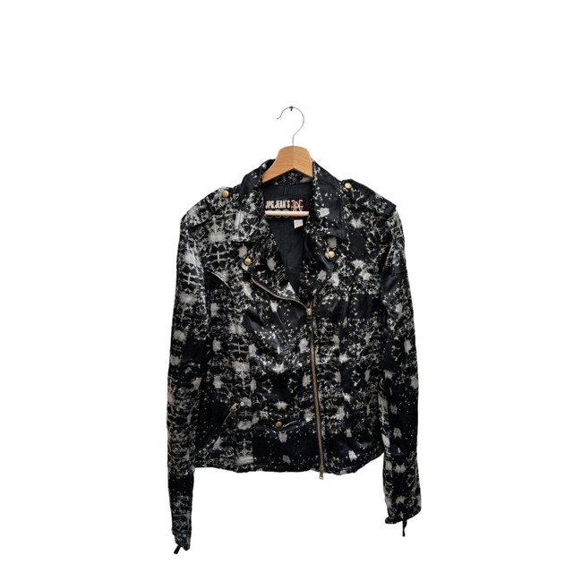 Jean Paul Gaultier  Vintage Black Biker jacket  Size 48 fits Women M Men S  Unis