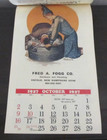 Vintage Calendar Liberty 1927 1977 Fred A. Fogg CO. Enfield, New Hampshire NH — photo 10