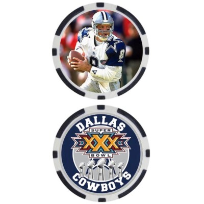 TROY AIKMAN - COWBOYS SUPER BOWL XXX  - POKER CHIP