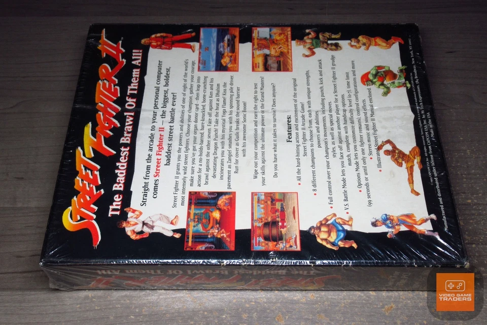 Street Fighter II 2 IBM PC 1993 NEW! - RARE! (POOR CONDITION, READ) - Image 2 of 4