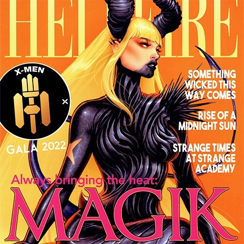 MAGIK Signed ART PRINT David Nakayama A.X.E. JUDGMENT DAY #5