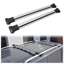 Dachgepäckträger für Peugeot 307 SW Kombi I (3E/3H) 2002-2008 Silber Matt