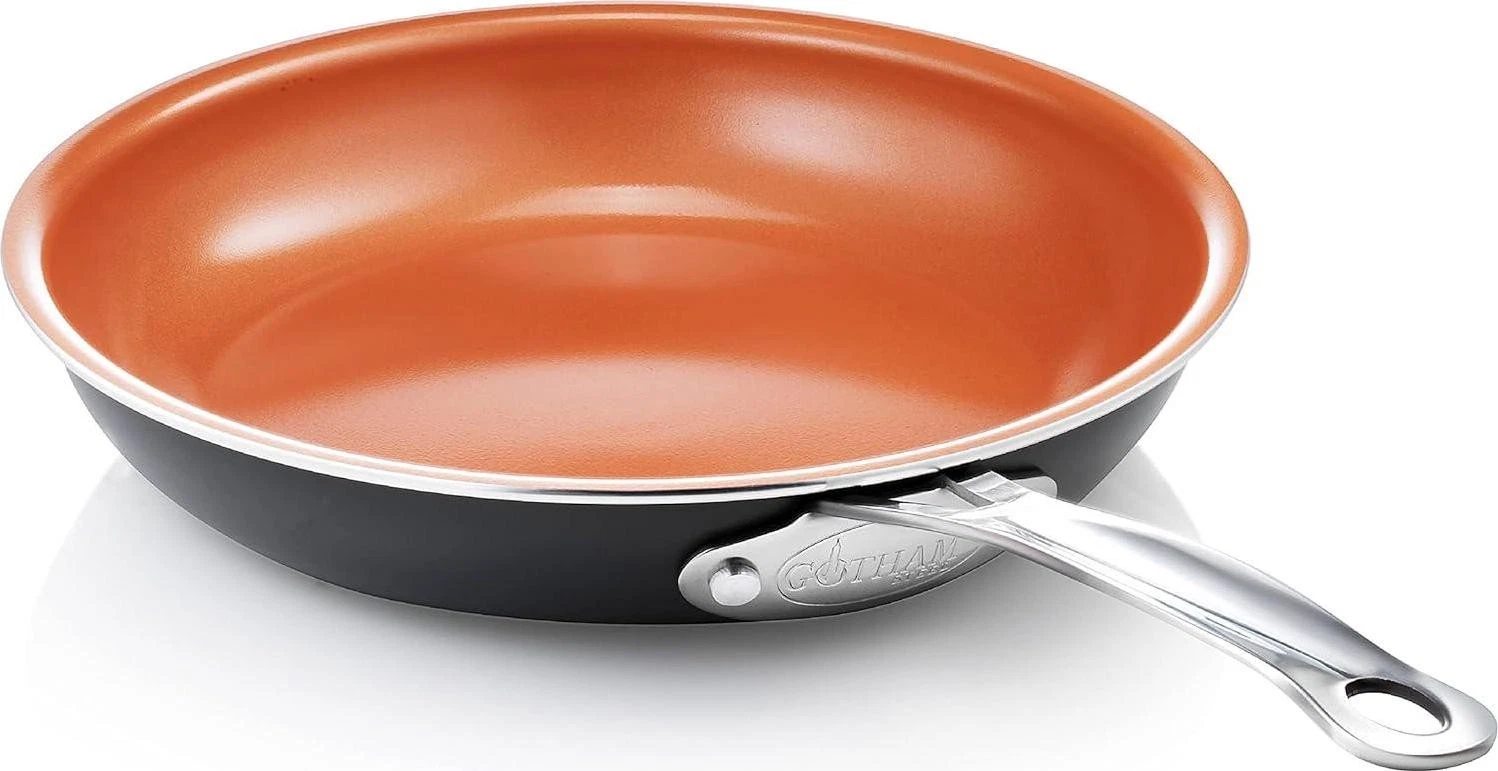 Gotham Steel 9.5 Inch Non Stick Frying Pans, Frying Pans Nonstick Skillet, And -