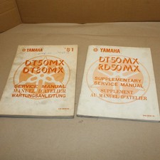 MANUEL REVUE TECHNIQUE ATELIER YAMAHA DT 50 80 MX 1981-82 + ADD BOITE AUTO DTMX